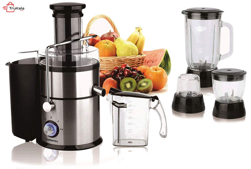 آبمیوه گیری چهار کاره تلیونیکس 3750