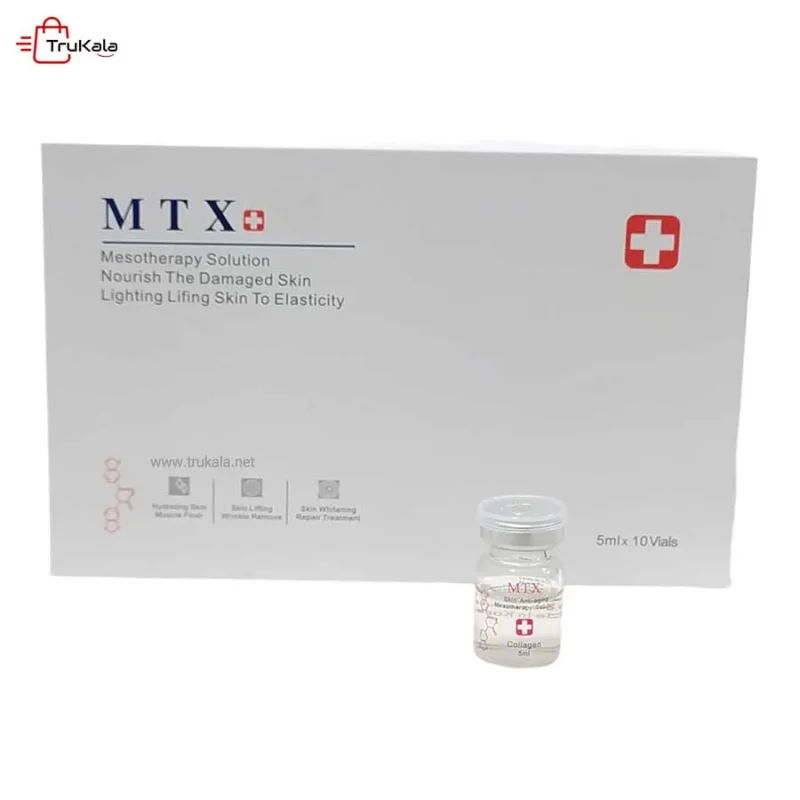 کوکتل collagen و ضد پیری پوست ام تی ایکس MTX