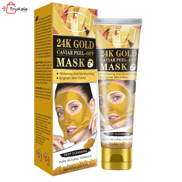 Aichun-Beauty-Gold-Caviar-Mask-100ml ماسک طلا آیچون بیوتی ترب