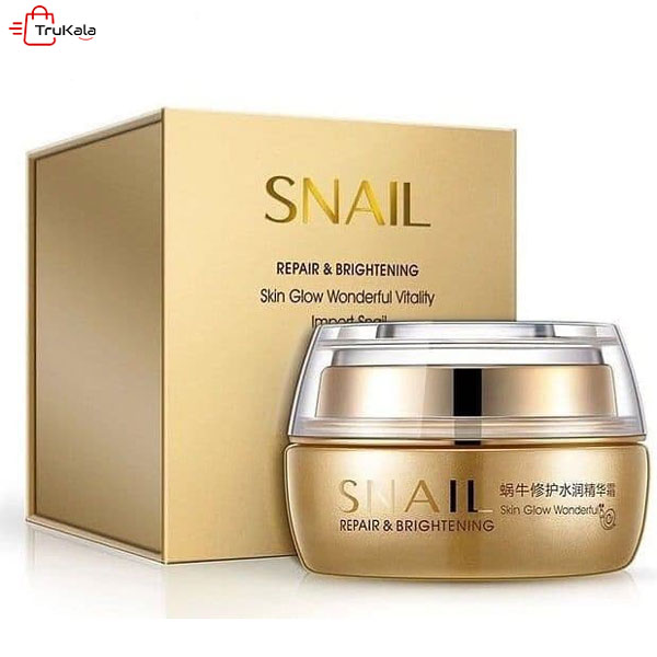 BIOAQUA-Snail-Repair-&-Brightening-Cream کرم آبرسان حلزون بیوآکوا