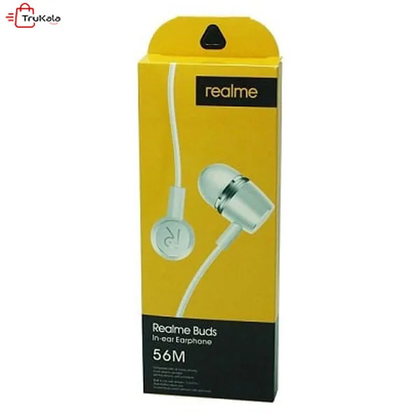 Handsfree-realme-model-56M1 هندزفری ریل می 56M