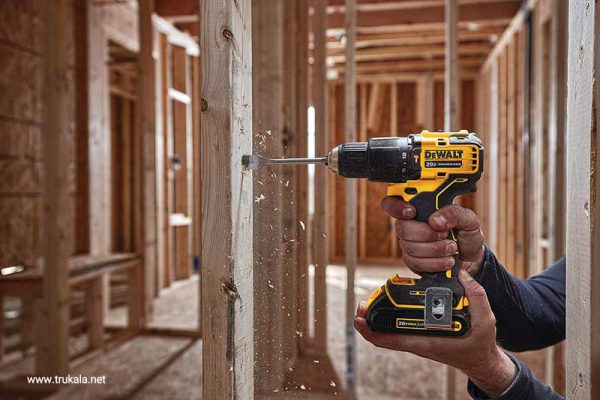 دریل شارژی صنعتی ( براشلس ) دیوالت ترب