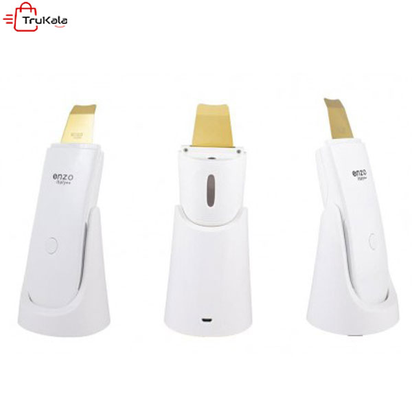 Double-Plus-Derma-steamed-face-iron-with-gold-blade-stand-enzo اتو صورت تیغه گلد انزو ترب