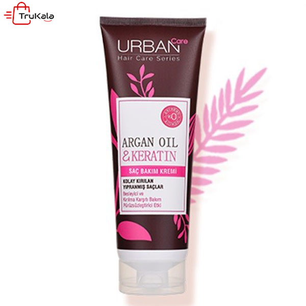 کرم مو روغن آرگان و کراتین اربن کر