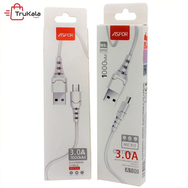 کابل شارژر Aspor