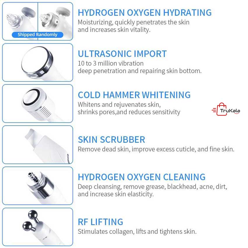 هیدروفیشیال 6 کاره (آکواجت) گرید ( آ پلاس )