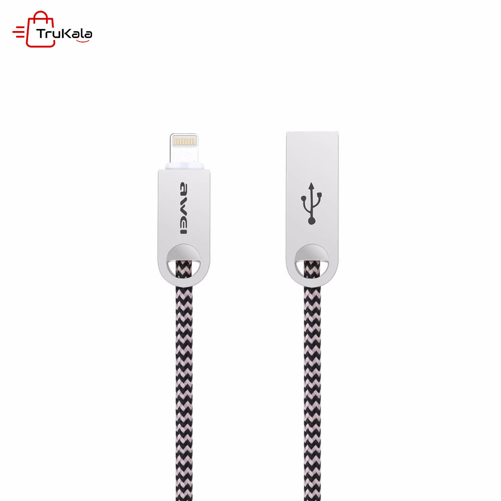 Awei-Charger-Cable-for-iPhone-CL-20-1 کابل شارژر Awei آیفون مدل CL-20
