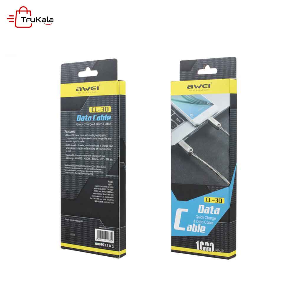کابل شارژر Awei میکرو مدل CL-30