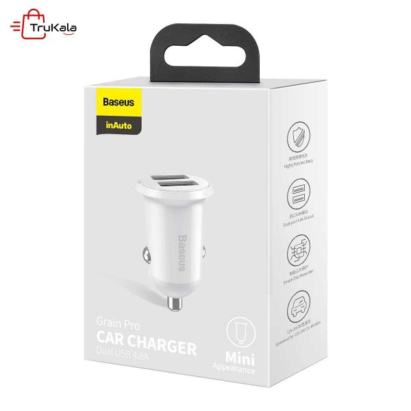 شارژر فندکی پرو Baseus مدل CCXML-U