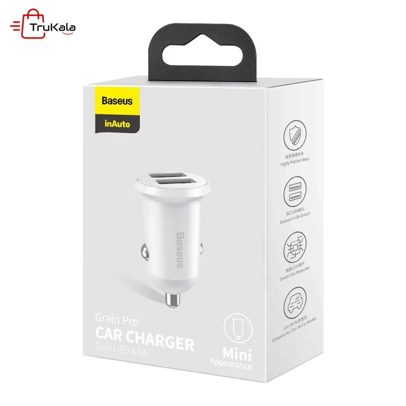 شارژر فندکی پرو Baseus مدل CCXML-U