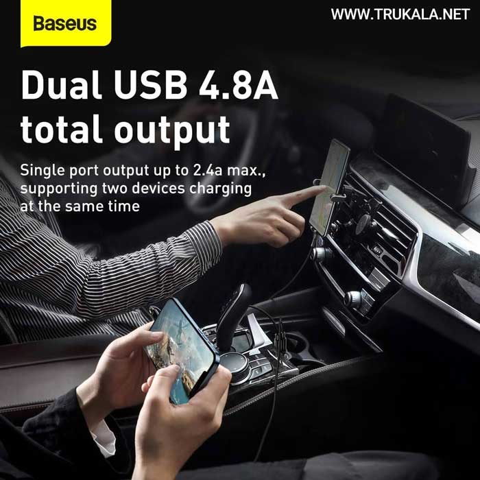 شارژر فندکی پرو بیسوس مدل CCXML-U