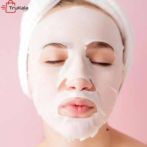 ماسک صورت حلزون طلایی