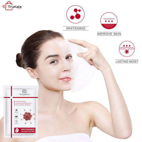 خرید ماسک ورقه ای صورت نیکوتینامید گوانجینگ ترب