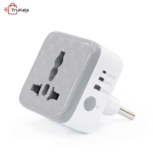 محافظ برق هوشمند تایمر دار هادرون مدل P102