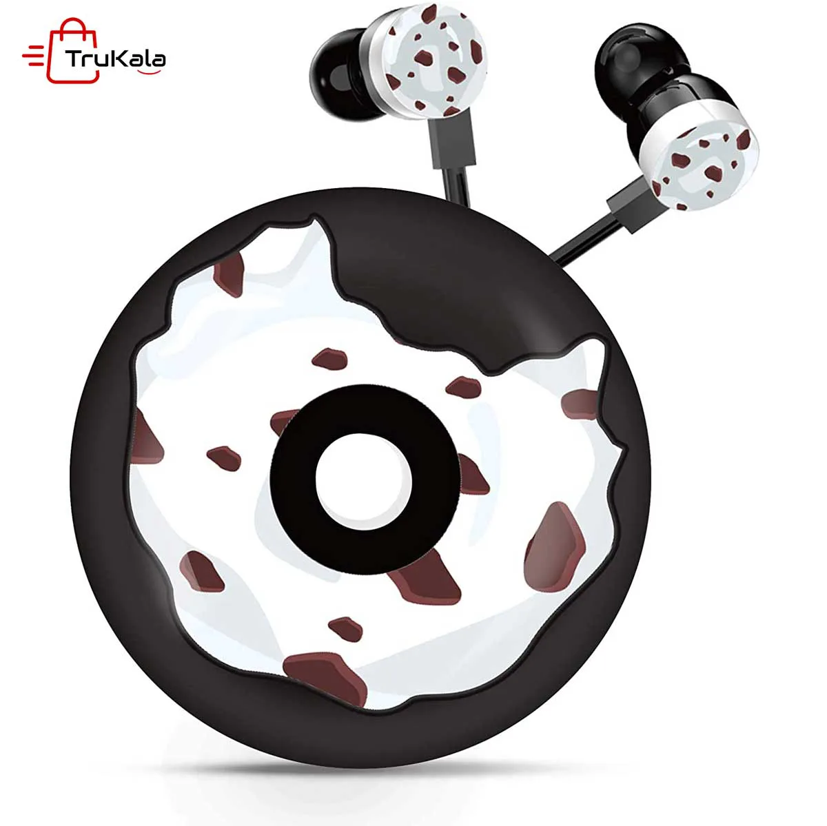 KEEKA-Fresh-Donuts-Fashion-Earphone-KA-175-1 هندزفری کیکا مدل KA-175 طرح دونات