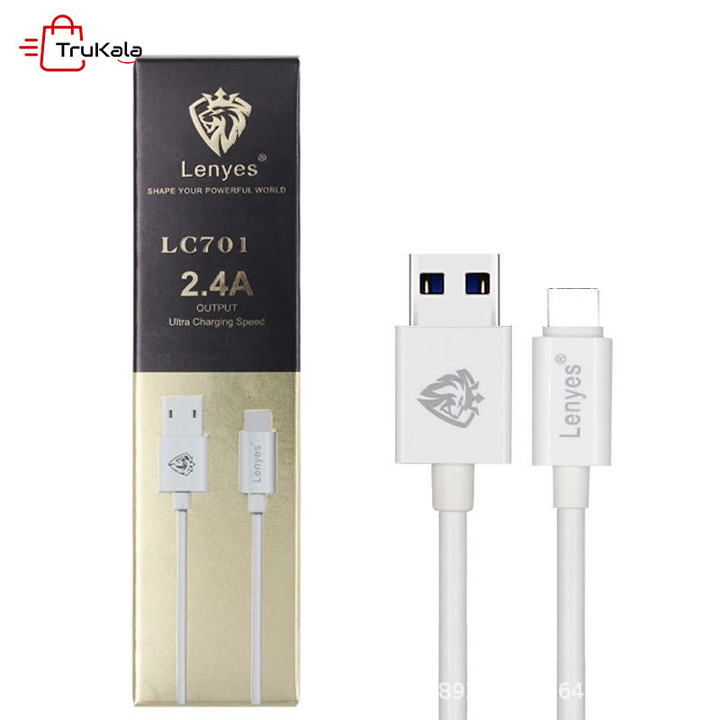 LENYES-Charger-Cable-MicroUSB-LC701V-2 کابل شارژر میکرو لنیز مدل LC701V