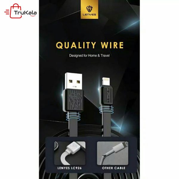 کابل شارژر تایپ سی لنیز