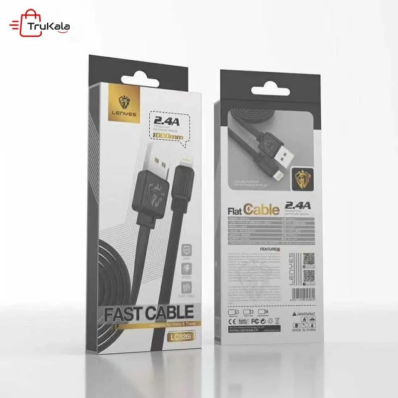 کابل شارژر تایپ سی LENYES مدل LC926TC