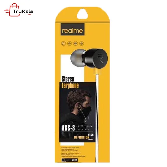 Realme-Headphones-AKS-3-1 هندزفری ریل می مدل AKS-3
