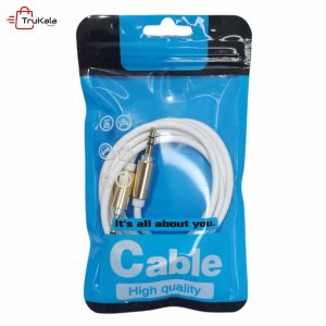 کابل AUX 1 متری سیلیکونی