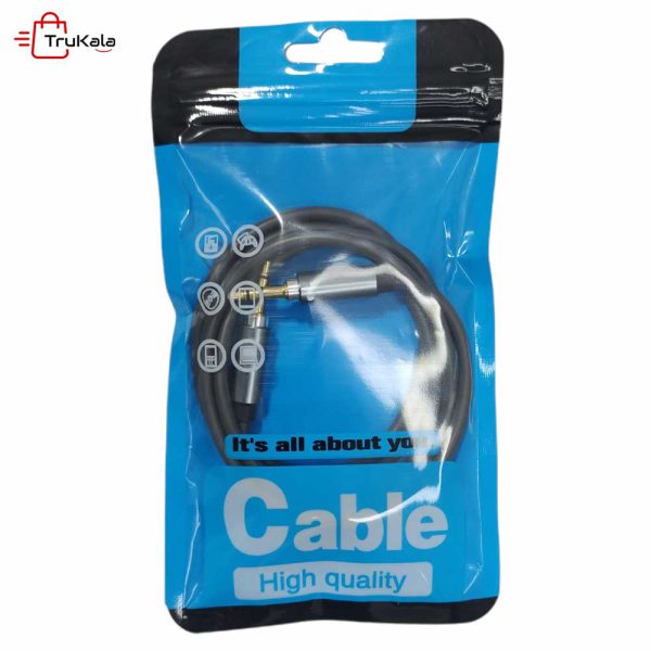 کابل AUX 1 متری سیلیکونی