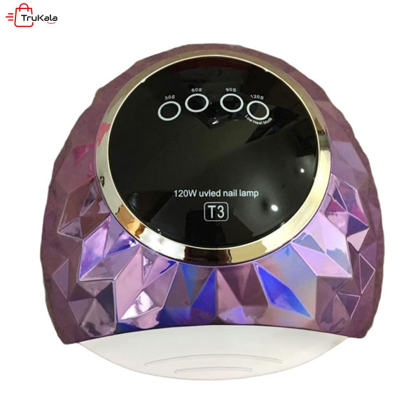 T3-120Watt-UV-LED-White-Professional-Nail-Oven دستگاه لاک خشک کن UV