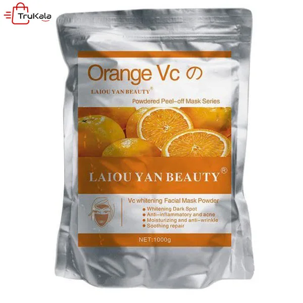 Tangerine-whitening-powder-mask ماسک پودری نارنگی ویتامین سی