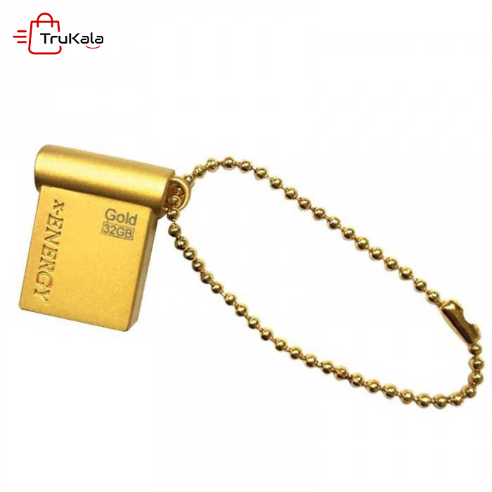فلش مموری 32 گیگابایت ایکس انرژی مدل گلد
