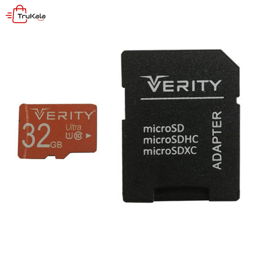 VERITY-Micro-SDHC-UHS-I-Memory-Card-1 کارت حافظه وریتی 32 گیگابایت