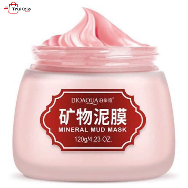 BIOAQUA-MINERAL-MUD-MASK-120-mil ماسک صورت خاک رس بیواکوا
