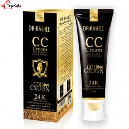 DR-RASHEL-Gold-Face-Whitening-Cream01 کرم سی سی طلا دکتر راشل ترب