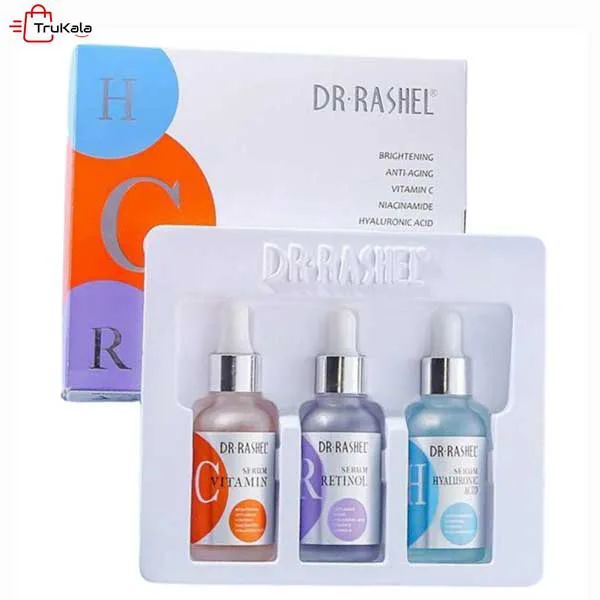 DR-RASHEL-three-piece-serum-set00 ست سه تیکه سرم دکتر راشل