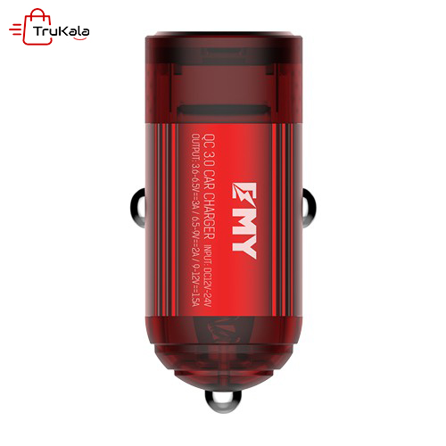EMY-Car-Charger-MY-118Q-1 شارژر فندکی امی مدل MY-118Q