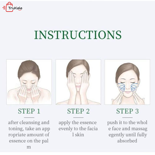 روش استفاده اسرم صورت اسید سالیسیلیک EXGYAN