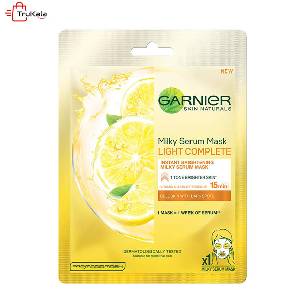 Garnier-Lemon-Sheet-Mask ماسک ورقه ای لیمو گارنیر