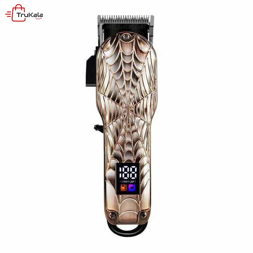 Geemy-Professional-Rechargeable-Hair-Clipper-GM-6632-1 ماشین اصلاح سر و صورت Geemy مدل GM-6632