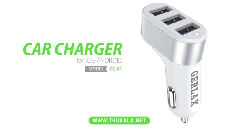 شارژر فندکی جرلاکس مدل GC-01
