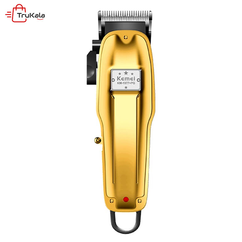 Kemei-professional-hair-clipper-KM-1977+PG-1 ماشین اصلاح مو حرفه ای Kemei مدل KM-1977+PG