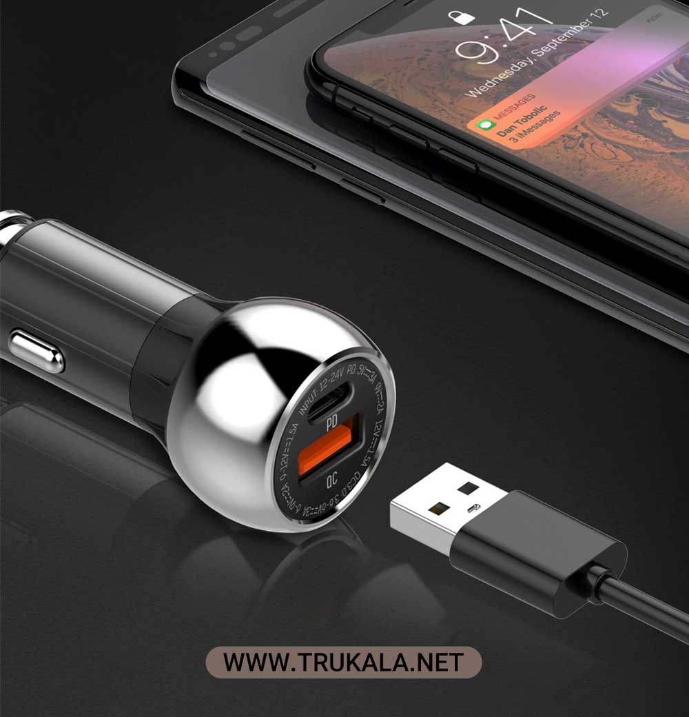 شارژر فندکی الدینیو مدل C1