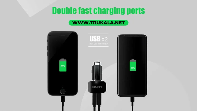 شارژر فندکی LDNIO مدل C306