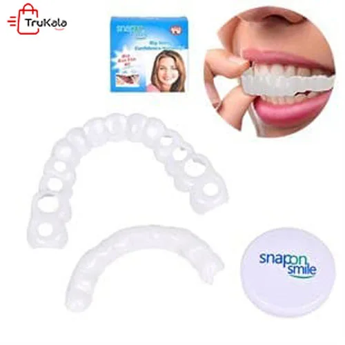 Movable-dental-laminate-snapon-smile لمینت متحرک دندان