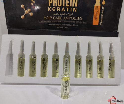 پک ده عددی ویال مو کراتین کویین