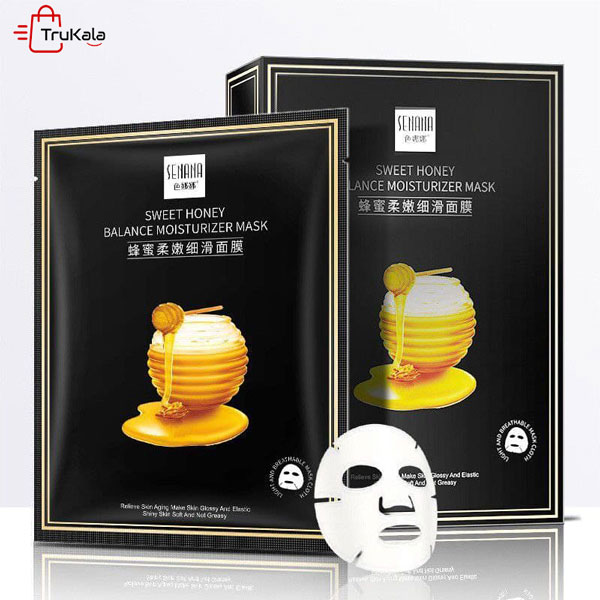 Senana-Honey-Extract-Sheet-Mask1 ماسک ورقه ای عسل سنانا