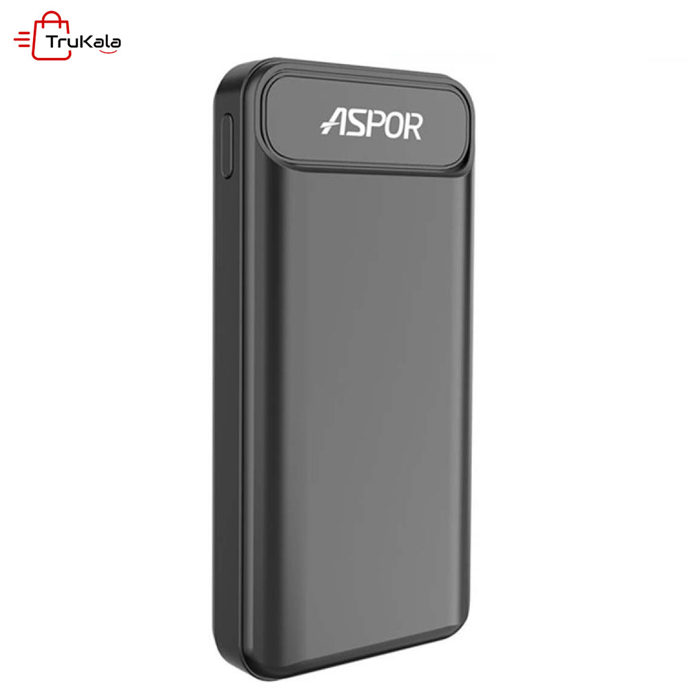 Aspor-20000mAh-22.5W-PD-Fast-Charging-Power-bank-A396-1 پاور بانک آسپور 20000 میلی آمپر 22.5 وات فست شارژ