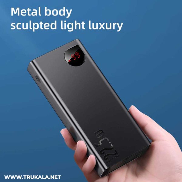 پاور بانک بیسوس 30000 میلی آمپر 22.5 وات فست شارژ