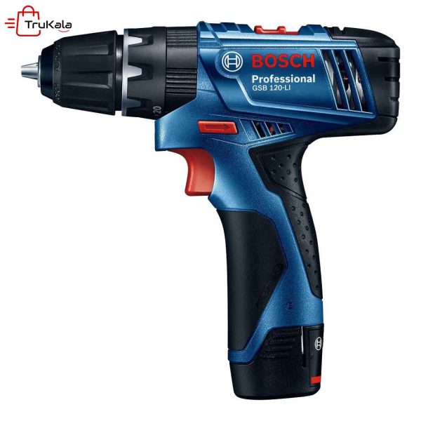 دریل پیچ گوشتی چکشی شارژی بوش مدل GSB 120-LI