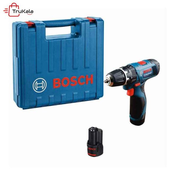 دریل پیچ گوشتی چکشی شارژی بوش مدل GSB 120-LI