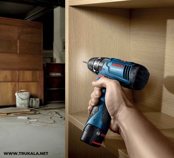 دریل پیچ گوشتی چکشی شارژی بوش مدل GSB 120-LI