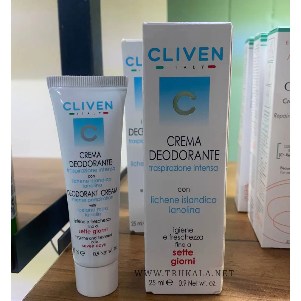 Cliven-Deodorant-Cream-25-ML-23 کرم دئودورانت کلیون