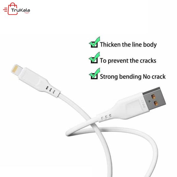 کابل شارژر تایپ سی دنمن مدل D01T